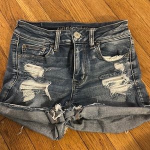 American Eagle Size 4 Denim Shorts - Next Level Stretch. Like new!